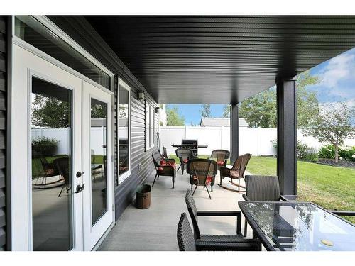 42 Coachill Street, Blackfalds, AB - Outdoor With Deck Patio Veranda With Exterior