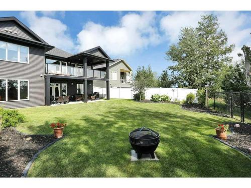 42 Coachill Street, Blackfalds, AB - Outdoor With Deck Patio Veranda