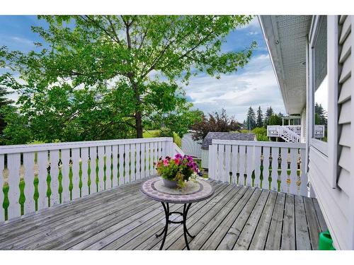 38 Langley Close, Lacombe, AB - Outdoor With Deck Patio Veranda