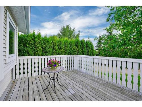 38 Langley Close, Lacombe, AB - Outdoor With Deck Patio Veranda