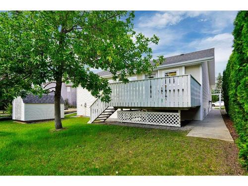 38 Langley Close, Lacombe, AB - Outdoor With Deck Patio Veranda