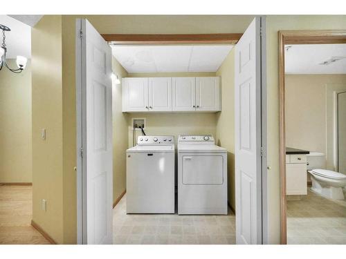 320-5300 48 Street, Red Deer, AB - Indoor Photo Showing Laundry Room