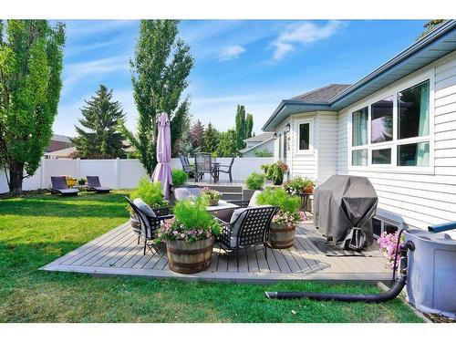 71 Anquetel Street, Red Deer, AB - Outdoor With Deck Patio Veranda