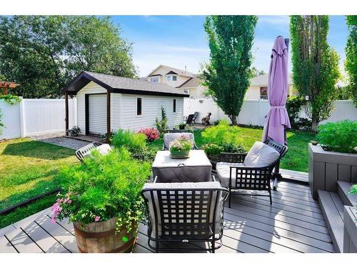 71 Anquetel Street, Red Deer, AB - Outdoor With Deck Patio Veranda