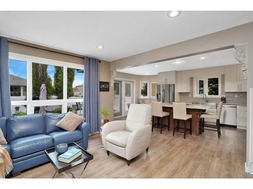 71 Anquetel Street, Red Deer, AB - Indoor Photo Showing Living Room