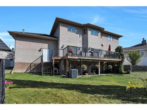 4 Fieldstone Way, Sylvan Lake, AB - Outdoor With Deck Patio Veranda With Exterior