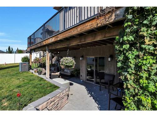 4 Fieldstone Way, Sylvan Lake, AB - Outdoor With Deck Patio Veranda