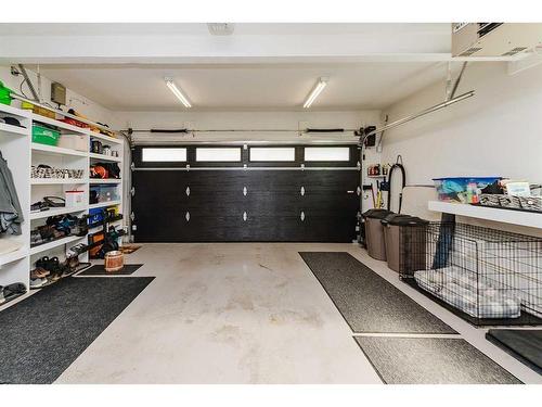 32 Best Crescent, Red Deer, AB - Indoor Photo Showing Garage