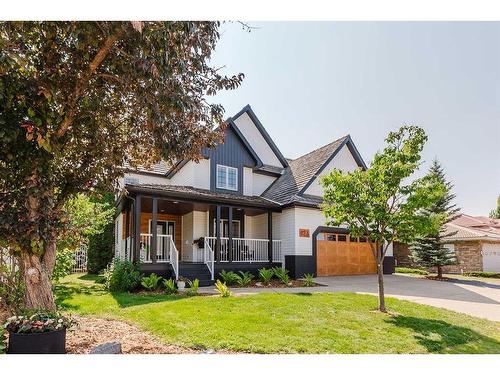 123 Alexander Crescent, Red Deer, AB - Outdoor With Deck Patio Veranda With Facade