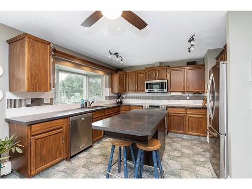 5432 58A Street Crescent, Lacombe, AB - Indoor Photo Showing Kitchen