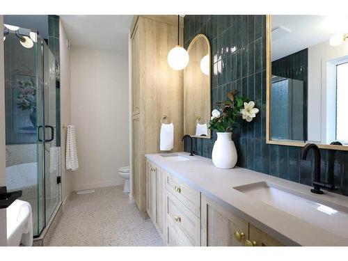 Meadow Ponds Drive, Rural Clearwater County, AB - Indoor Photo Showing Bathroom