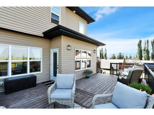 11 Henderson Close, Penhold, AB - Outdoor With Deck Patio Veranda With Exterior