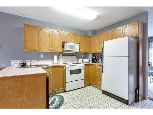 3502-3504-3508-3500 48 Avenue, Red Deer, AB - Indoor Photo Showing Kitchen With Double Sink