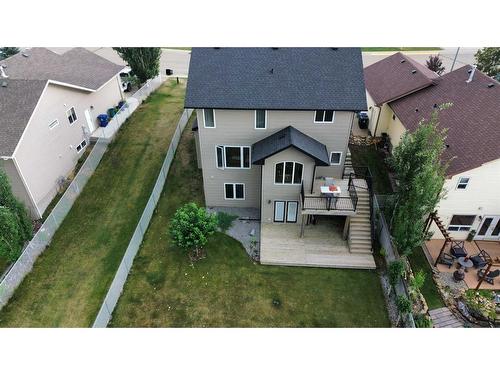 53 Pondside Crescent, Blackfalds, AB - Outdoor With Deck Patio Veranda