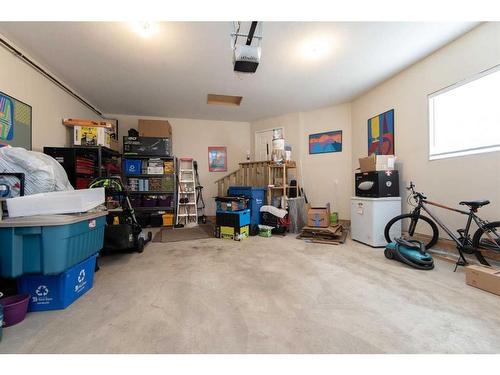 56 Kershaw Close, Red Deer, AB - Indoor Photo Showing Garage