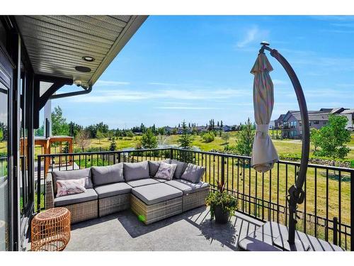 12 Songbird Green, Sylvan Lake, AB - Outdoor With Deck Patio Veranda With Exterior