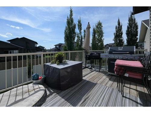 55 Henderson Crescent, Penhold, AB - Outdoor With Deck Patio Veranda With Exterior