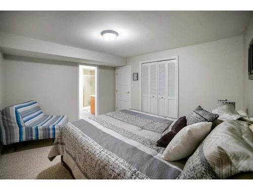 121 Bailey Avenue, Rural Camrose County, AB - Indoor Photo Showing Bedroom