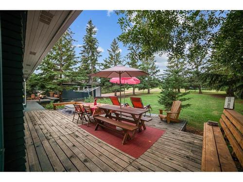 127-44101 Range Road 214, Rural Camrose County, AB - Outdoor With Deck Patio Veranda With Backyard