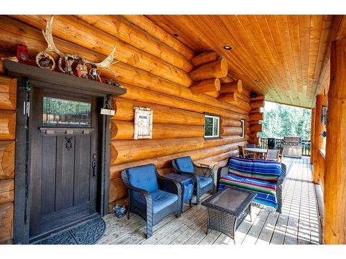 11 Beaver Dam View, Rural Clearwater County, AB - Outdoor With Deck Patio Veranda With Exterior