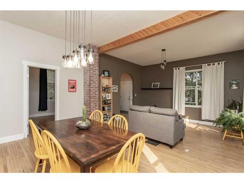 5319 51 Avenue, Lacombe, AB - Indoor Photo Showing Dining Room