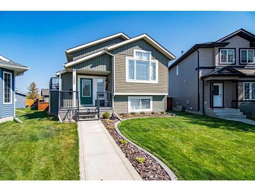 132 Oswald Close, Red Deer, AB - Outdoor With Facade