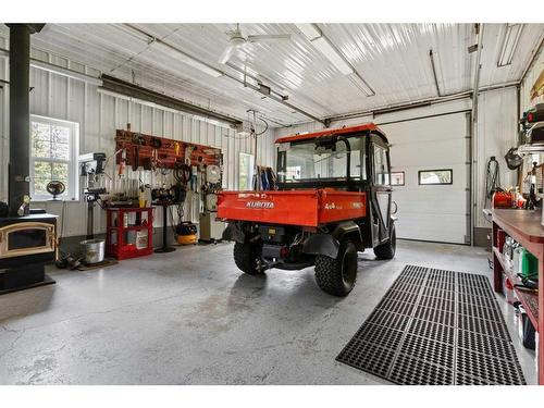 20024A Twp Rd 452, Rural Camrose County, AB - Indoor Photo Showing Garage