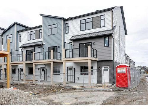 16-903 Mahogany Boulevard Se, Calgary, AB - Outdoor With Balcony With Facade