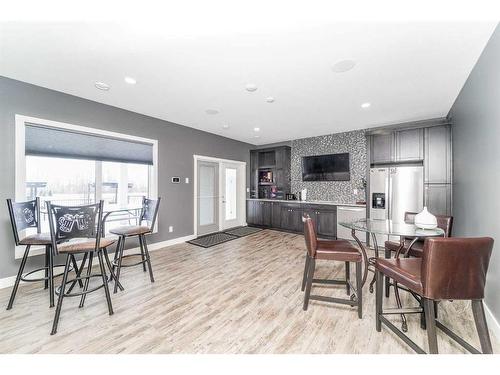 75 Valli Close, Sylvan Lake, AB - Indoor Photo Showing Dining Room