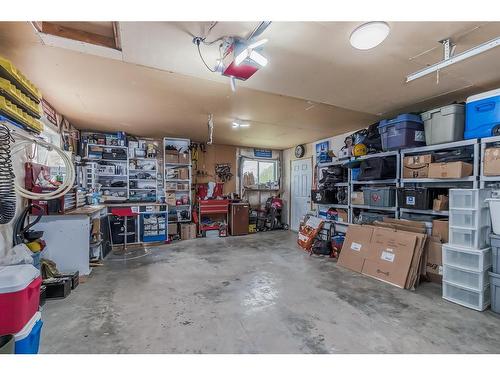 412 Lobstick Trail, Rural Clearwater County, AB - Indoor Photo Showing Garage