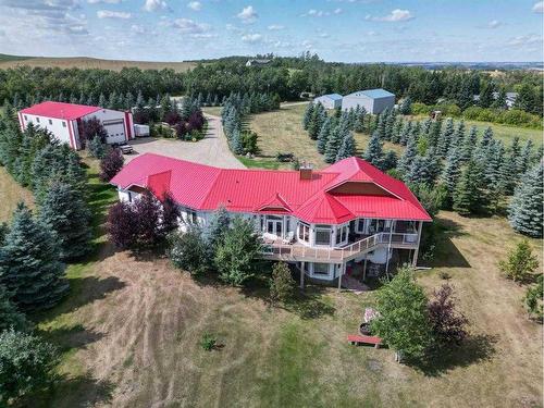 36075 Range Road 281, Rural Red Deer County, AB - Outdoor With Deck Patio Veranda With View