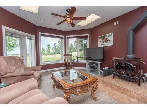 36075 Range Road 281, Rural Red Deer County, AB - Indoor Photo Showing Living Room