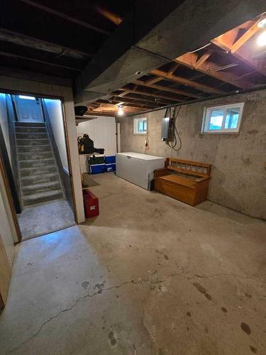 4618 Imperial Avenue, Coronation, AB - Indoor Photo Showing Basement