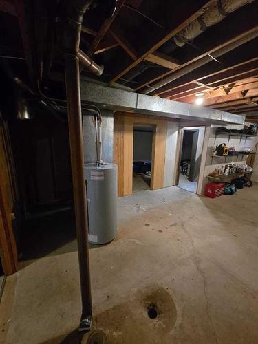 4618 Imperial Avenue, Coronation, AB - Indoor Photo Showing Basement