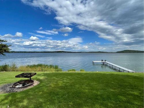 1303 Baptiste Drive, West Baptiste, AB - Outdoor With Body Of Water With View