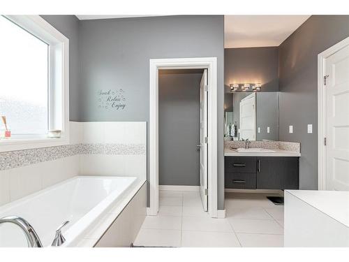 19 Morris Court, Blackfalds, AB - Indoor Photo Showing Bathroom