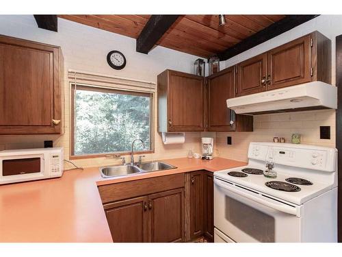 68 Brownlows Landing, Gull Lake, AB - Indoor Photo Showing Kitchen With Double Sink