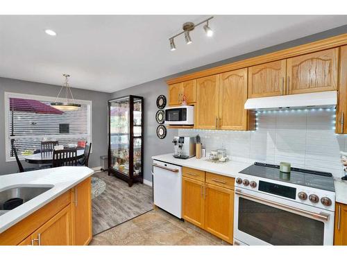 33 Duval Crescent, Red Deer, AB - Indoor Photo Showing Kitchen