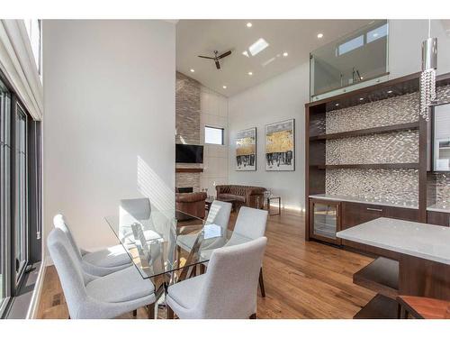 11 Tenhove Street, Red Deer, AB - Indoor Photo Showing Dining Room