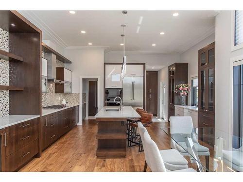 11 Tenhove Street, Red Deer, AB - Indoor Photo Showing Kitchen With Upgraded Kitchen