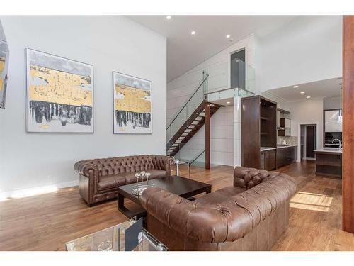 11 Tenhove Street, Red Deer, AB - Indoor Photo Showing Living Room