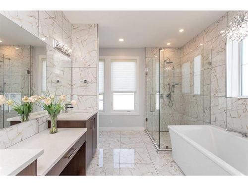 11 Tenhove Street, Red Deer, AB - Indoor Photo Showing Bathroom