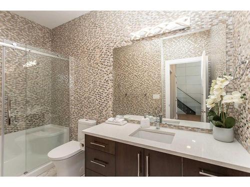 11 Tenhove Street, Red Deer, AB - Indoor Photo Showing Bathroom