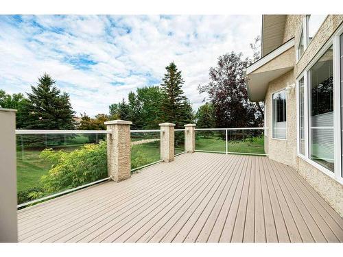 8-5202 Farrell Avenue, Red Deer, AB - Outdoor With Deck Patio Veranda With Exterior