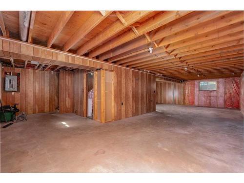 212 Macrae Street, Bawlf, AB - Indoor Photo Showing Basement