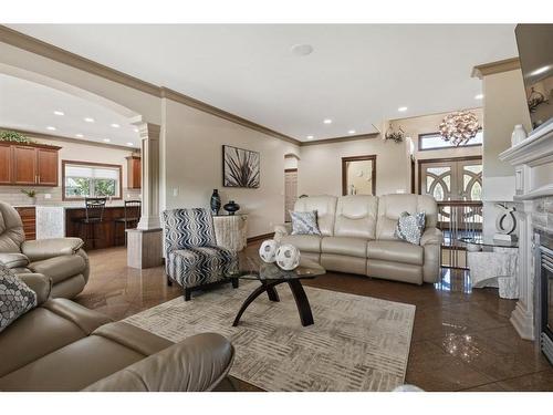 5507 28 Avenue, Camrose, AB - Indoor Photo Showing Living Room