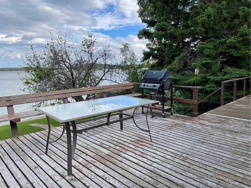 1301 Baptiste Drive, West Baptiste, AB - Outdoor With Body Of Water