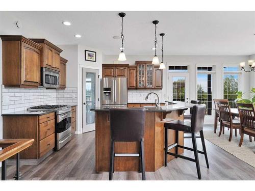 39328 Range Road 15, Rural Lacombe County, AB - Indoor Photo Showing Kitchen With Upgraded Kitchen