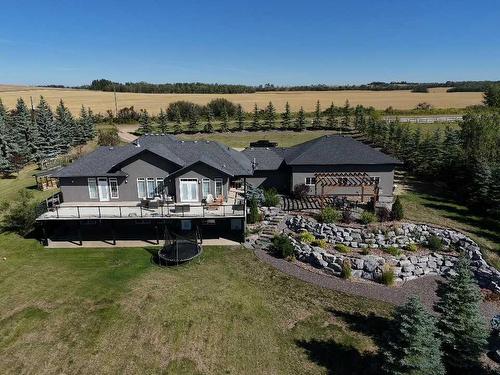 39328 Range Road 15, Rural Lacombe County, AB - Outdoor With Deck Patio Veranda With View