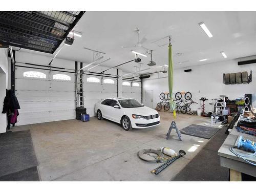 39328 Range Road 15, Rural Lacombe County, AB - Indoor Photo Showing Garage